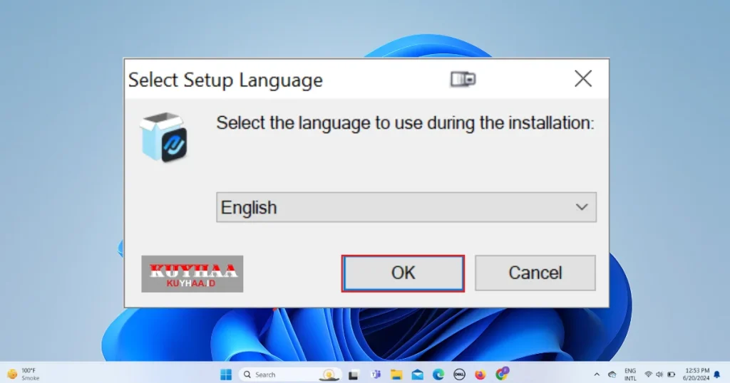 select language 