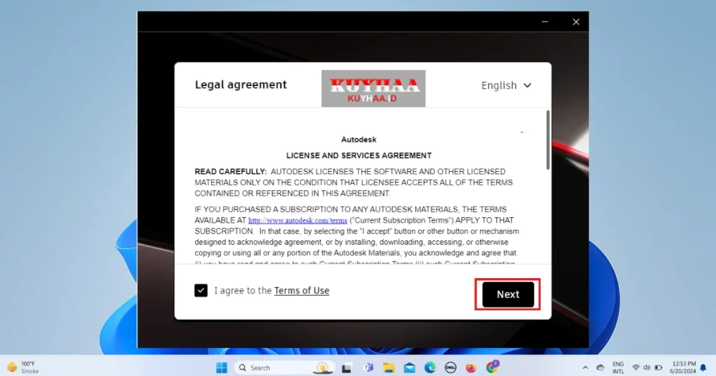 sccept license agreement