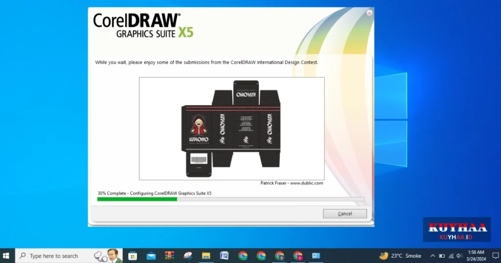 Installing CorelDRAW X5 Graphics Suite