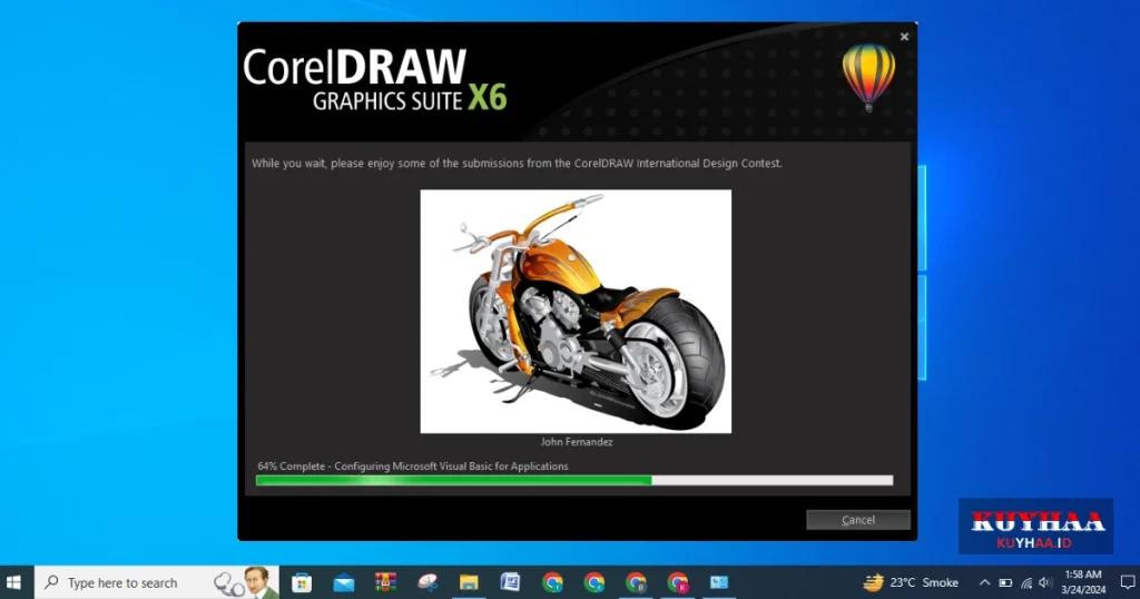 Installing CorelDRAW Graphics Suite X6