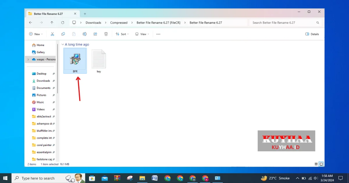 Run Better File Rename.exe