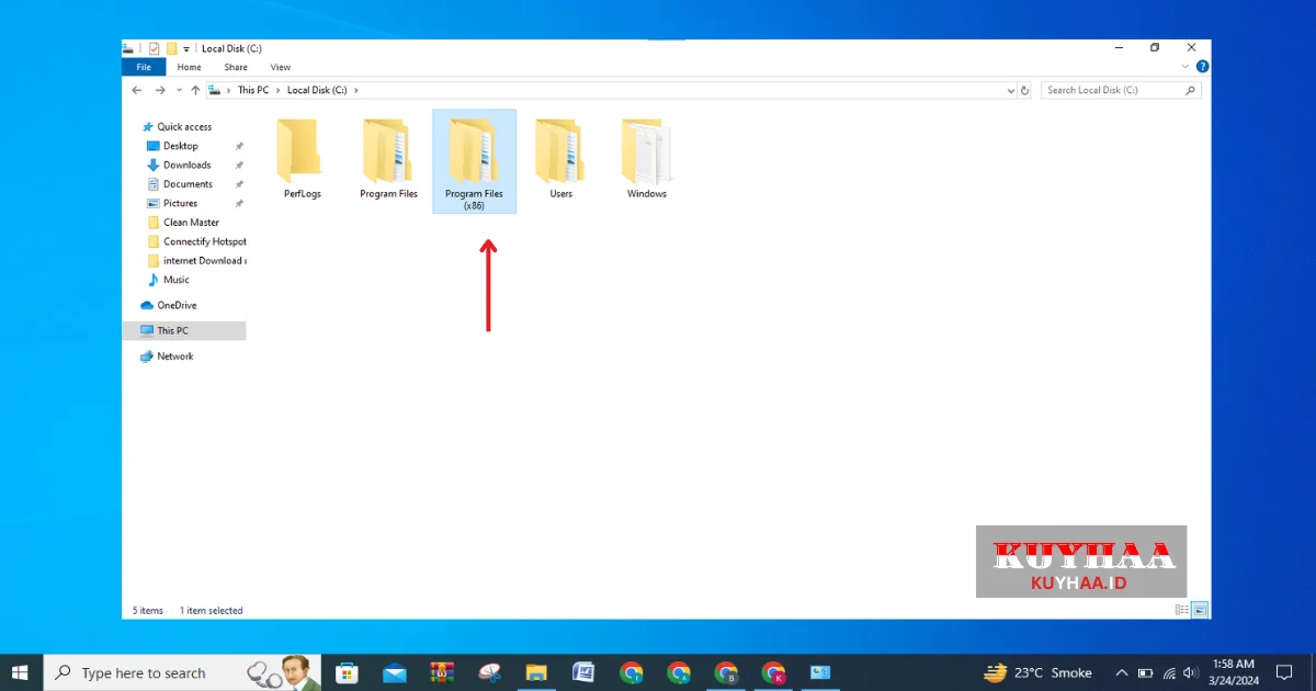 Buka File Program