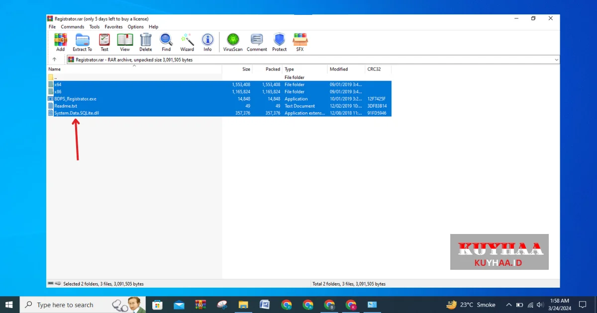 Copy files 