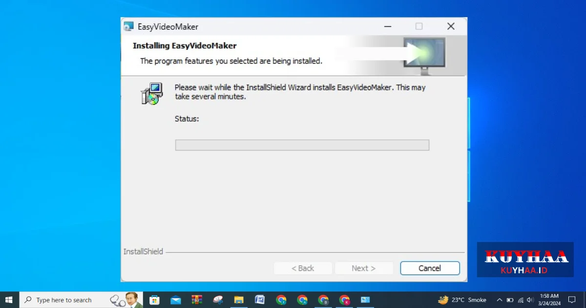 Menginstal Easy Video Maker Platinum